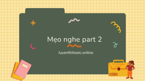 câu trả lời gián tiếp Part 2